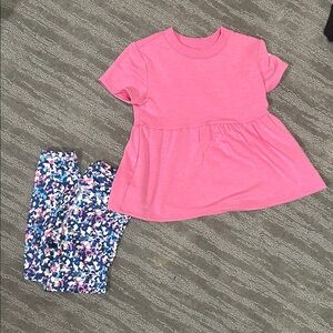 Girls size 5 Reebok outfit